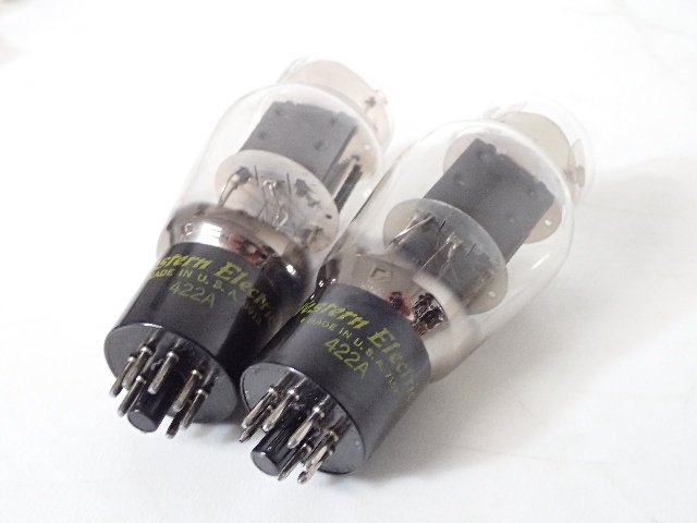 高額買取実施中!!】Western Electric 真空管 422A 2本