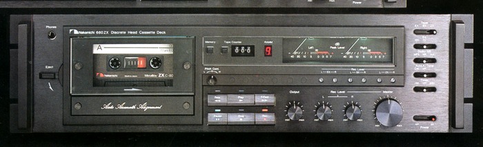 Nakamichi 660ZXの仕様 ナカミチ