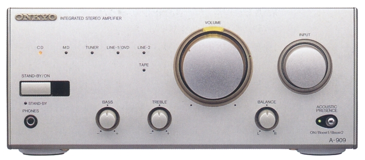 ONKYO A-909の仕様 オンキヨー/オンキョー