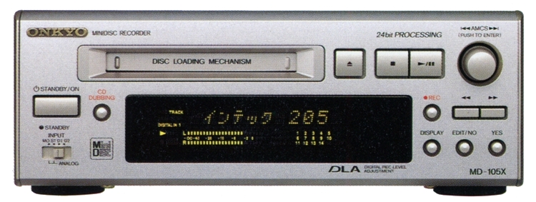 ONKYO MD-105Xの仕様 オンキヨー/オンキョー