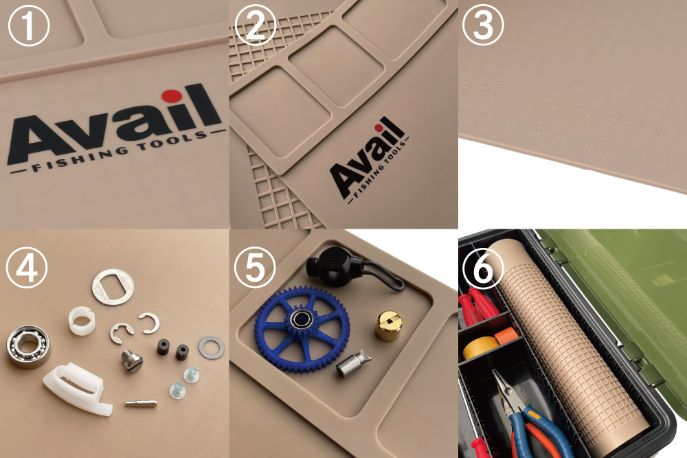 アベイルオリジナル メンテナンスマット｜Fishing Tools“Avail