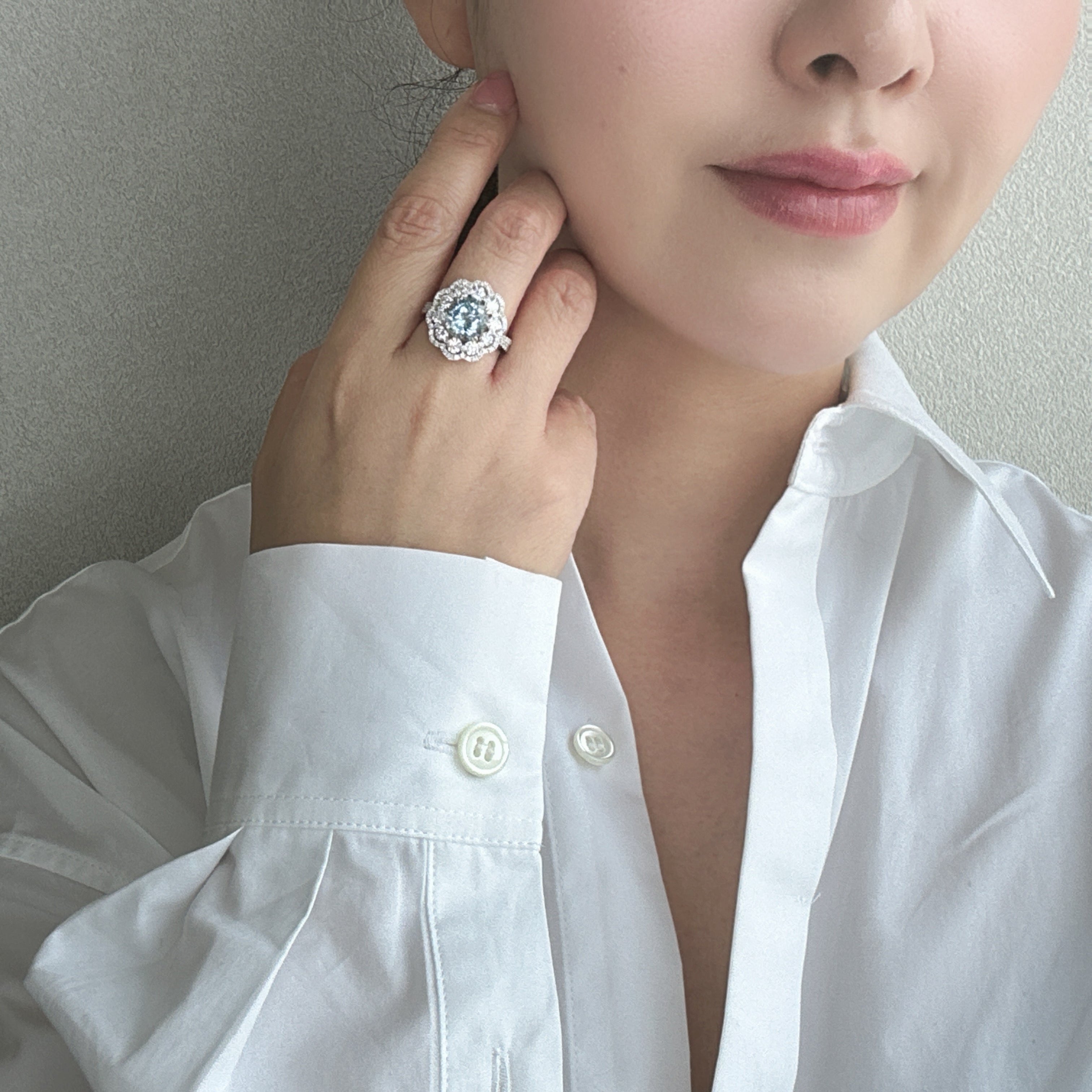 フルール］リング アクアマリン – AYAKO SAKURAI（櫻井 彩子）公式サイト