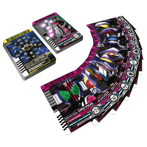 仮面ライダーディケイド「CSMライダーカードセット EXTRA」2次受注開始