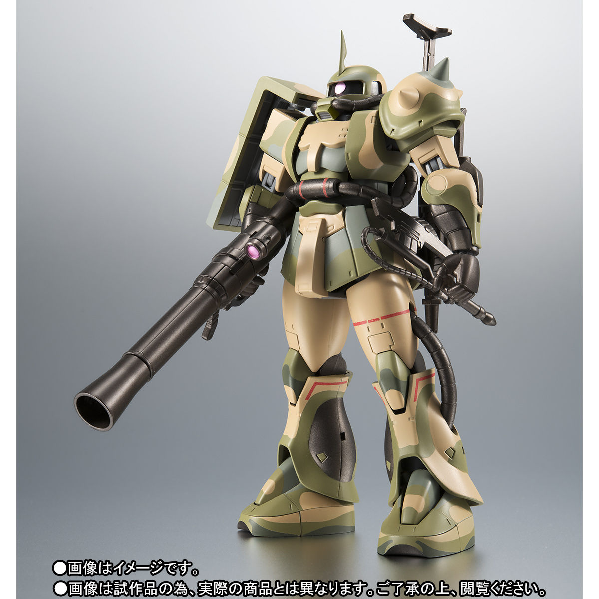 ROBOT魂 〈SIDE MS〉 MS-06J 湿地帯戦用ザク ver. A.N.I.M.E. | 機動