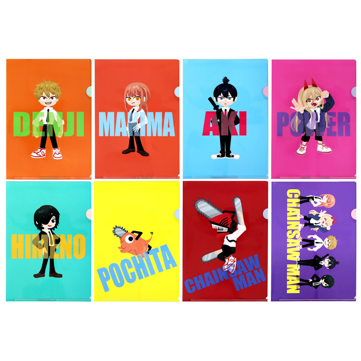 チェンソーマン クリアファイルコレクション チェンソーマン A