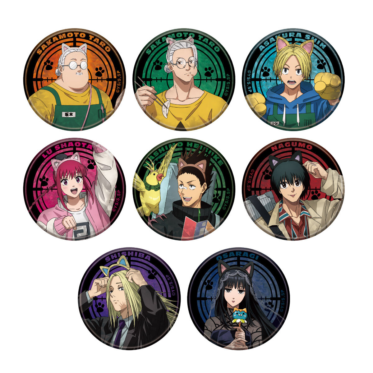 sakamoto days スラー 缶バッジ Chair PLAZA 25個 sakamoto days