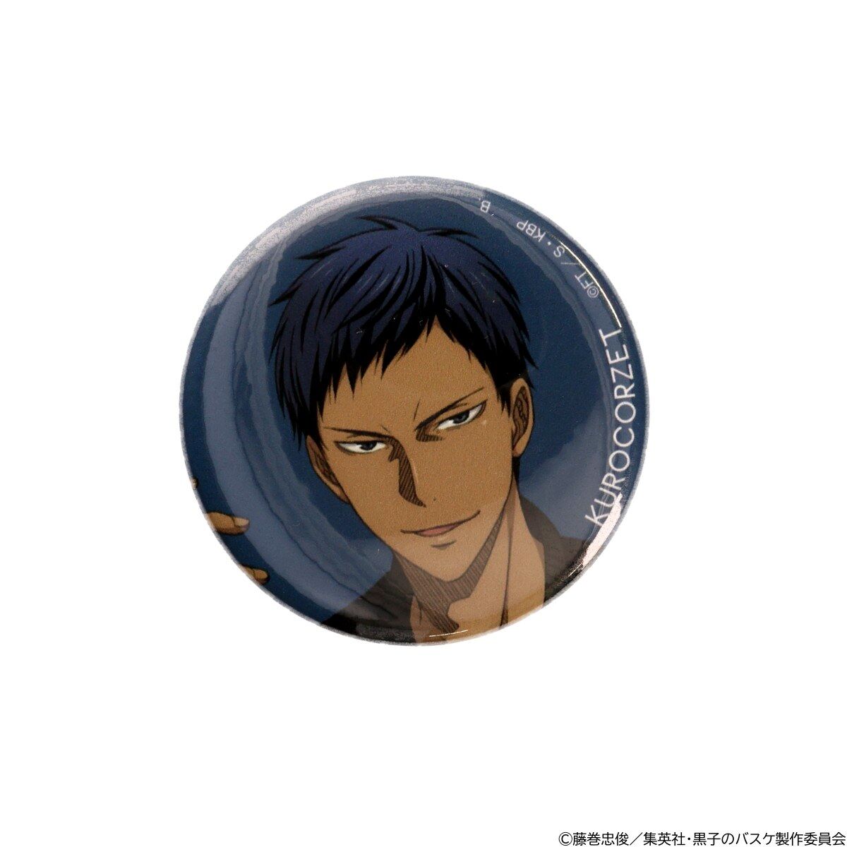 ハピクロ！】黒子のバスケ KUROCORZET メモリアル缶バッジ＜青峰大輝