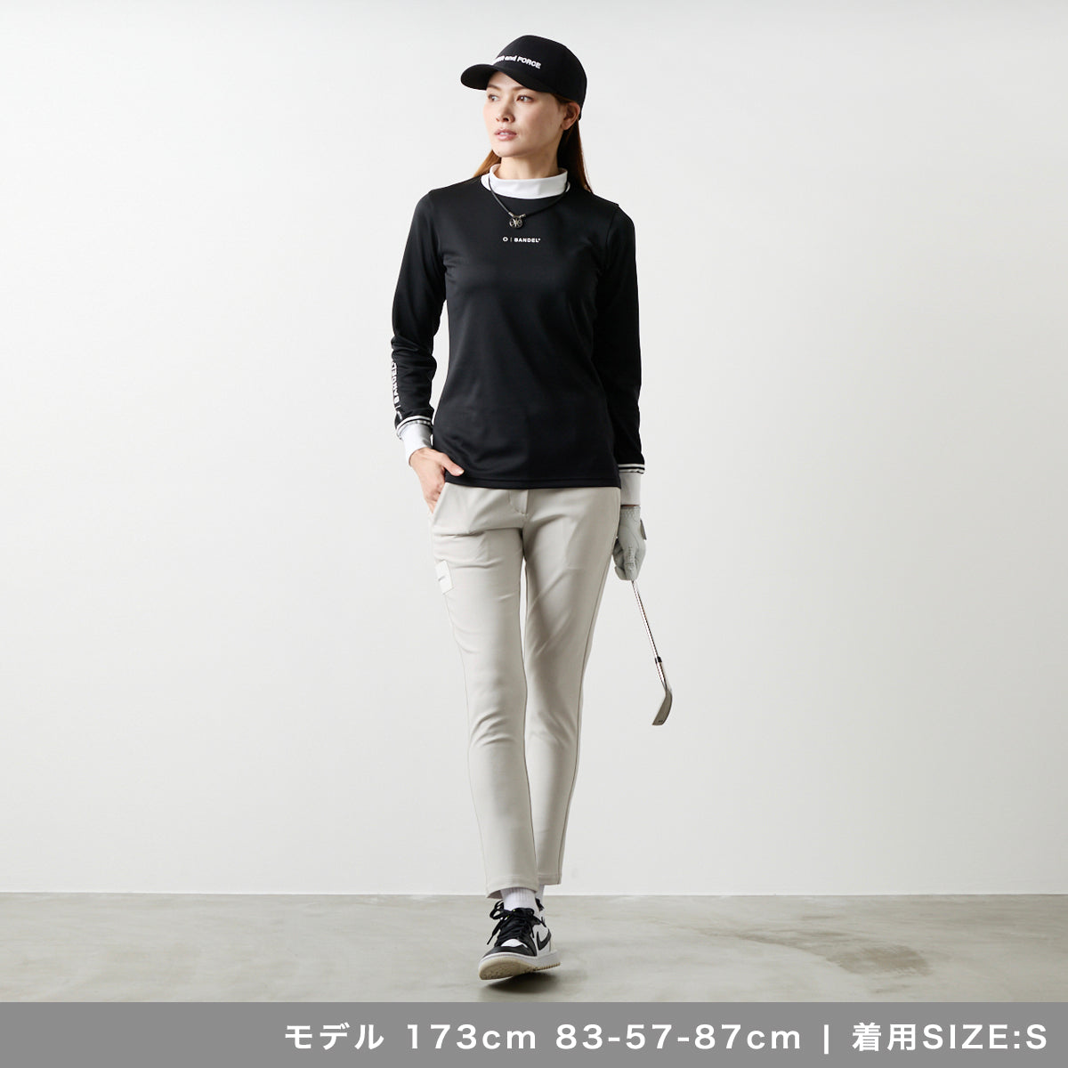 ウィメンズ バイカラー モックネック – BANDEL®︎｜公式オンラインストア