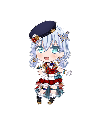 灰色の世界を彷徨う蝶] 倉田 ましろ | バンドリ！ ガールズバンド