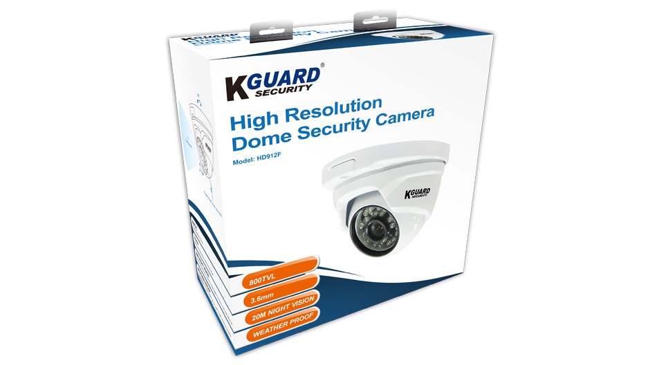 KGUARD 800TVL 52万画素 バレット・ドーム カメラ増設・交換用 | 沖縄