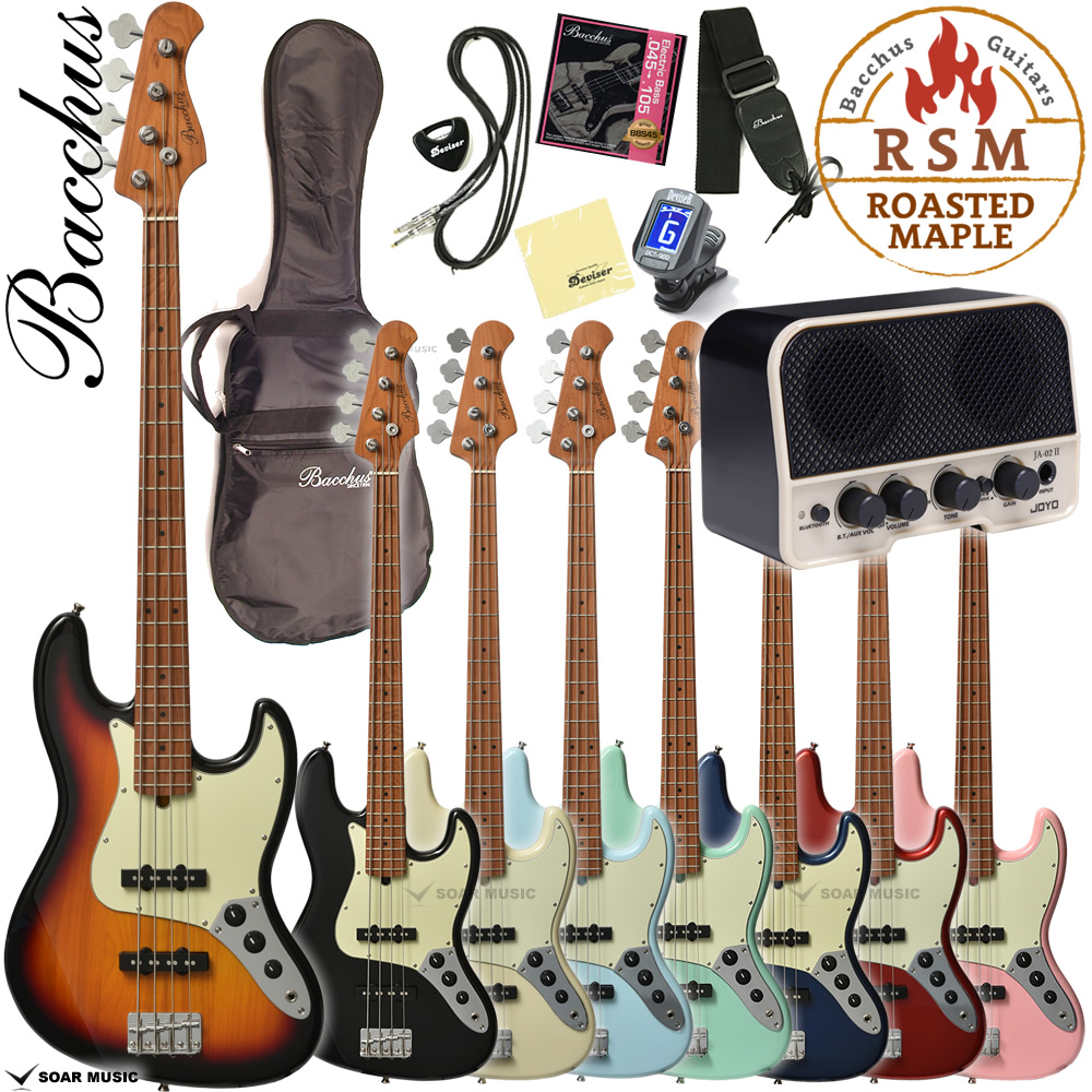 BJB-1-RSM/M スタンダードセット (Bacchus / バッカス) エレキベース
