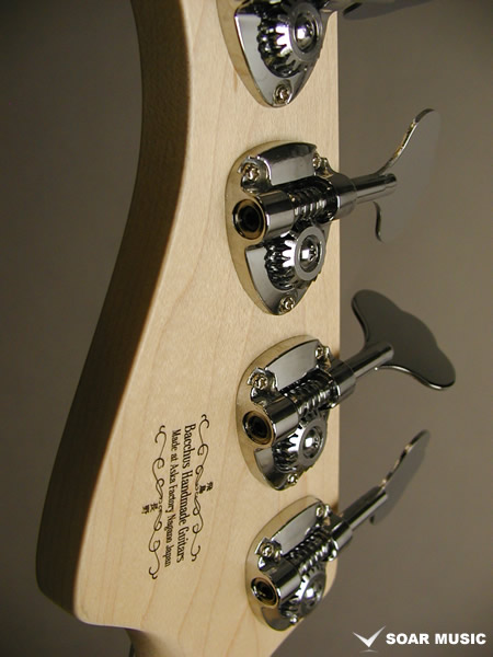 WOODLINE DX5 ALD/E MAT-BLK with Seymour Duncan Bacchus