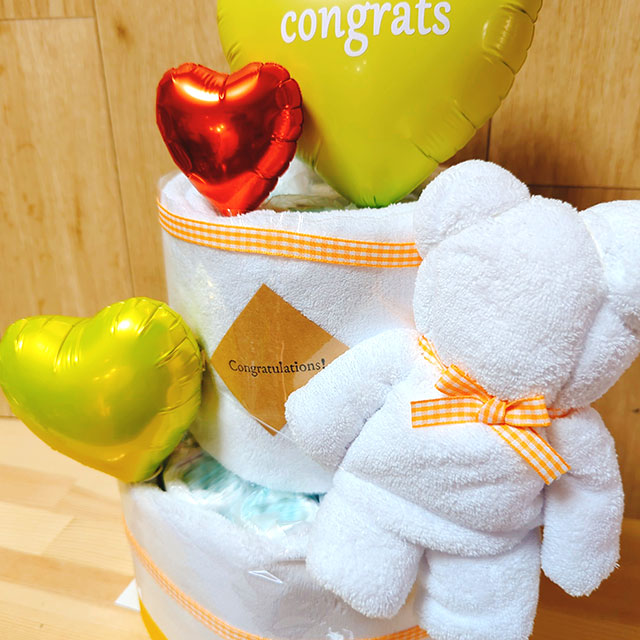 おむつケーキ | 新潟県の風船の専門店～バルーンショップ・アーガシィ～