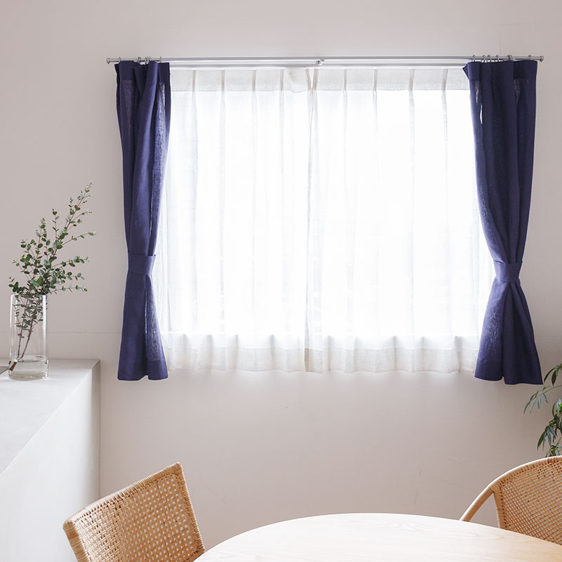 モック ネイビー（ドレープ⁄オーダー） 【フランフラン】モック