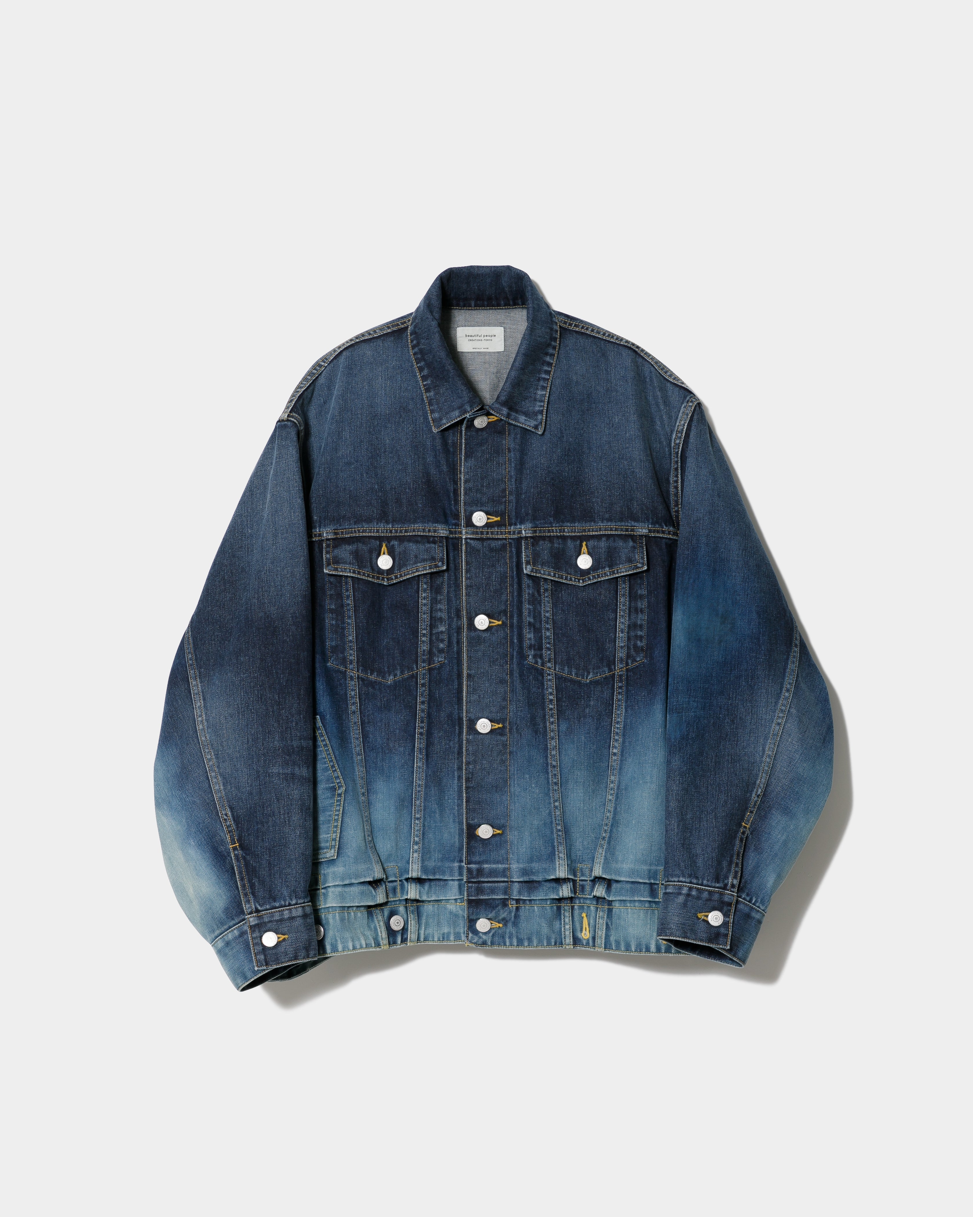 3月上旬入荷】double-end selvedge blouson gradation – beautiful