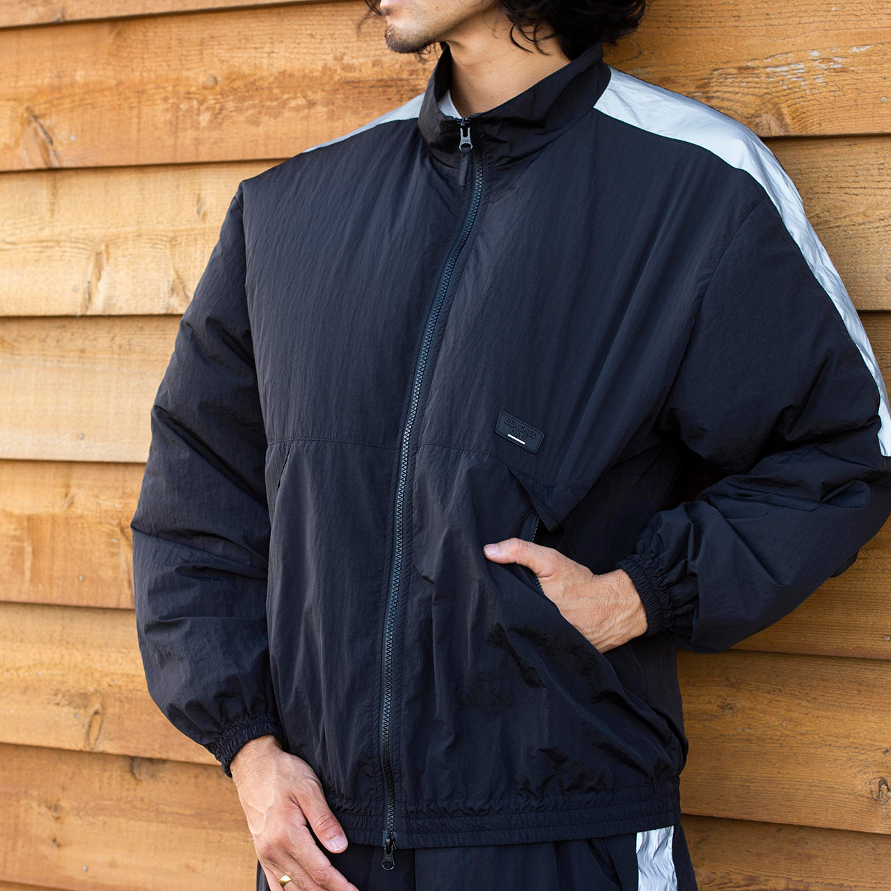 リフレクター ジップ ジャケット ビーチドデイズ 公式 BEACHED DAYS