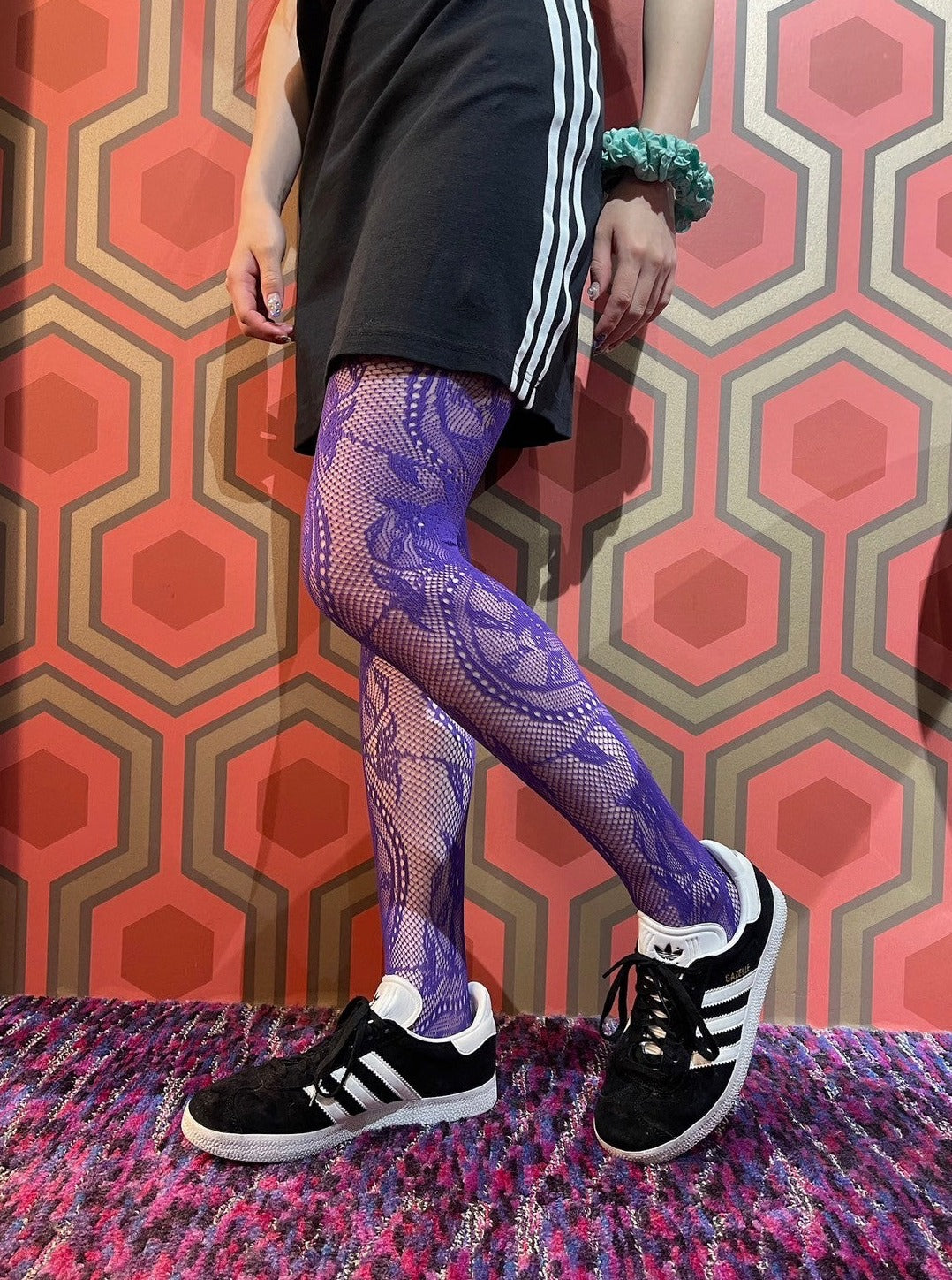 フラワー柄網タイツ – bed - Urban Vintage & Mode Select Store