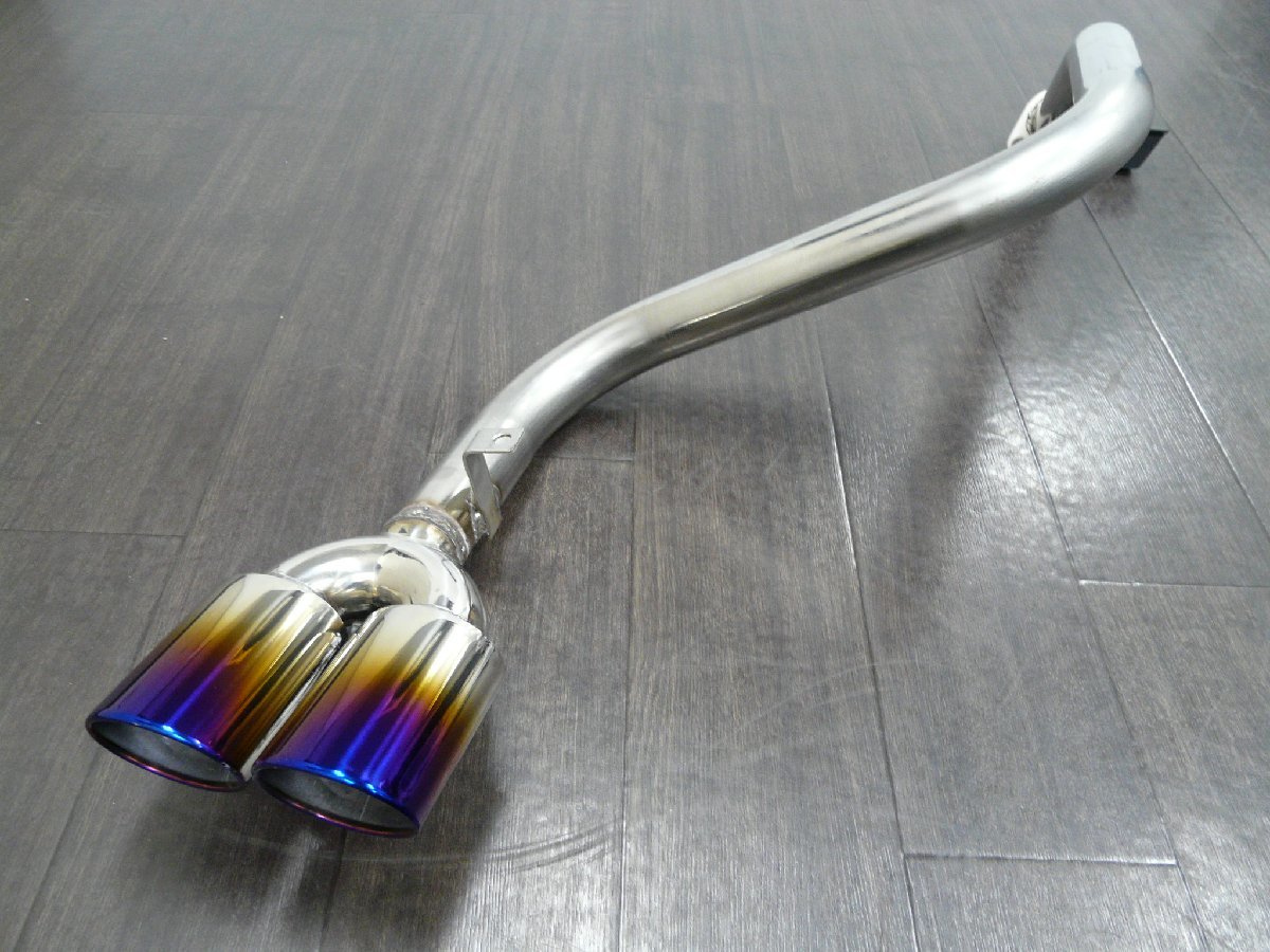 タントカスタム L375S オールステンマフラー オーバル センター出し