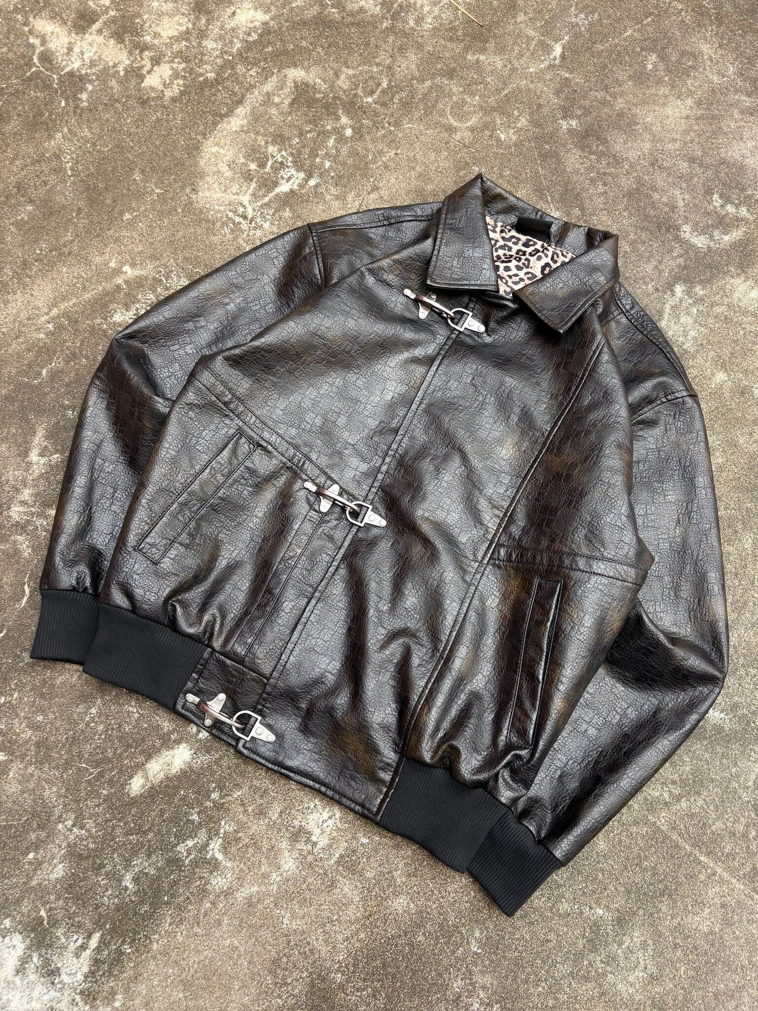 Leopard Lined Fireman Jacket – BELVET