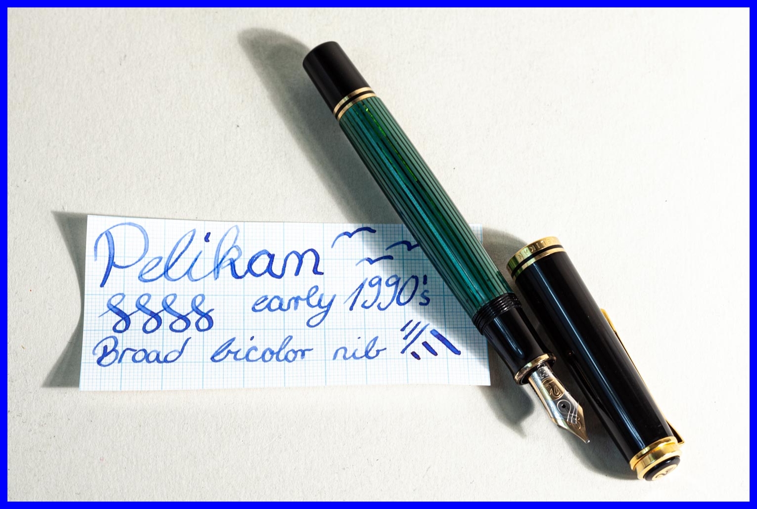 1990s PELIKAN old style M800 GERMANY piston filler PF 18C 750 Gold