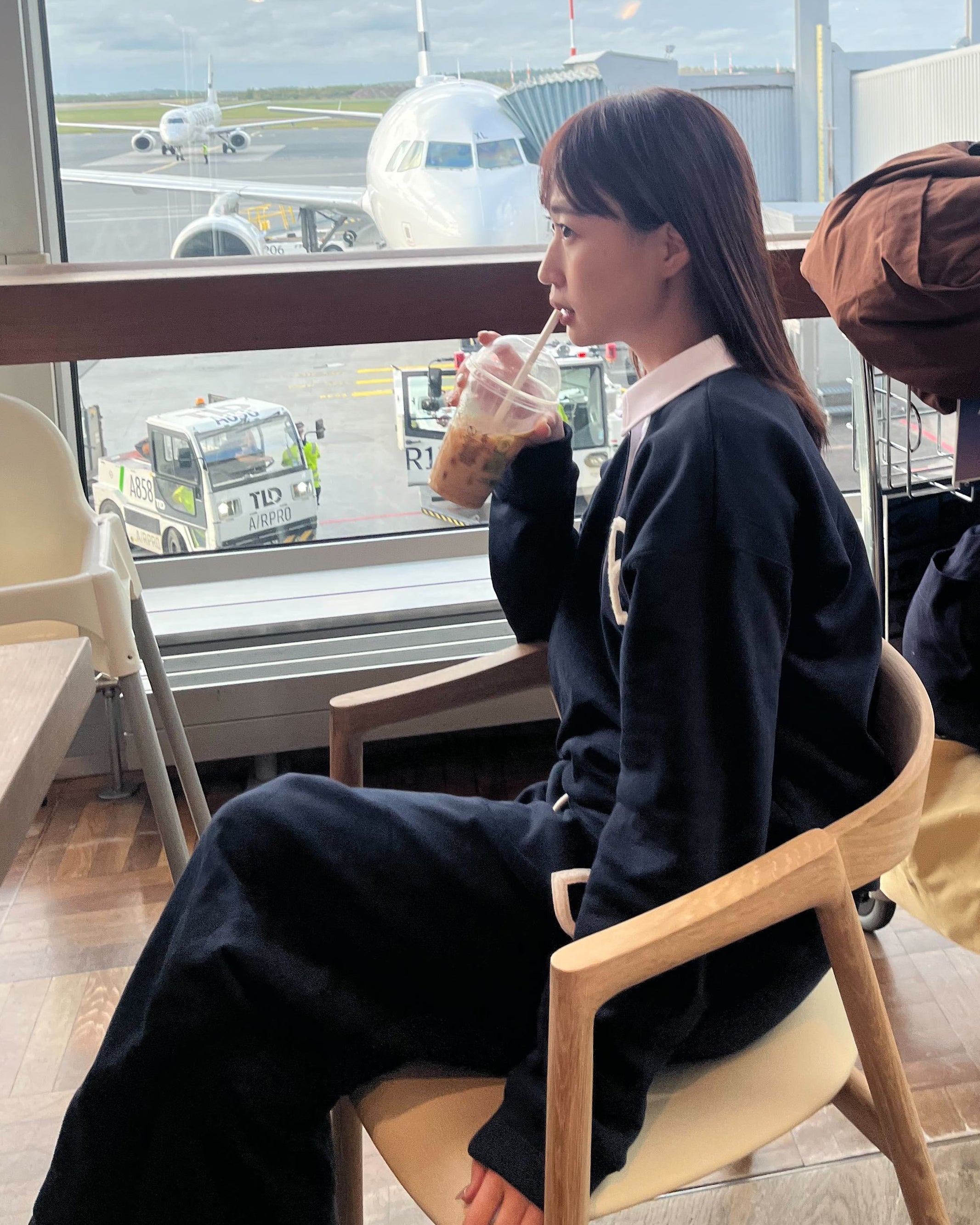 BIBIY. MADE | B. CLUB PREPPY PANTS NAVY｜Bibiy.