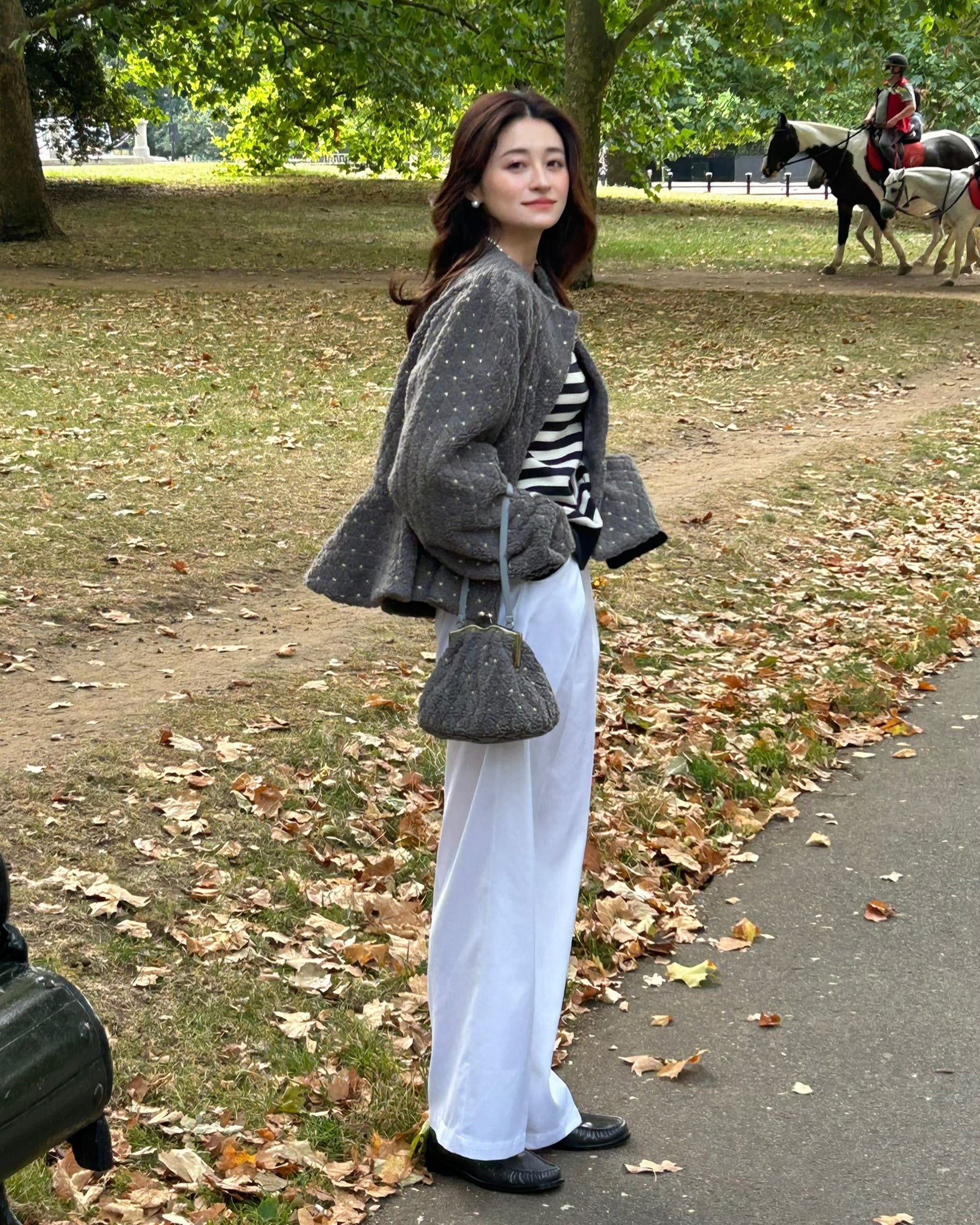 ODETTEBOACARDIGAN/158cm/着用サイズF｜Bibiy.