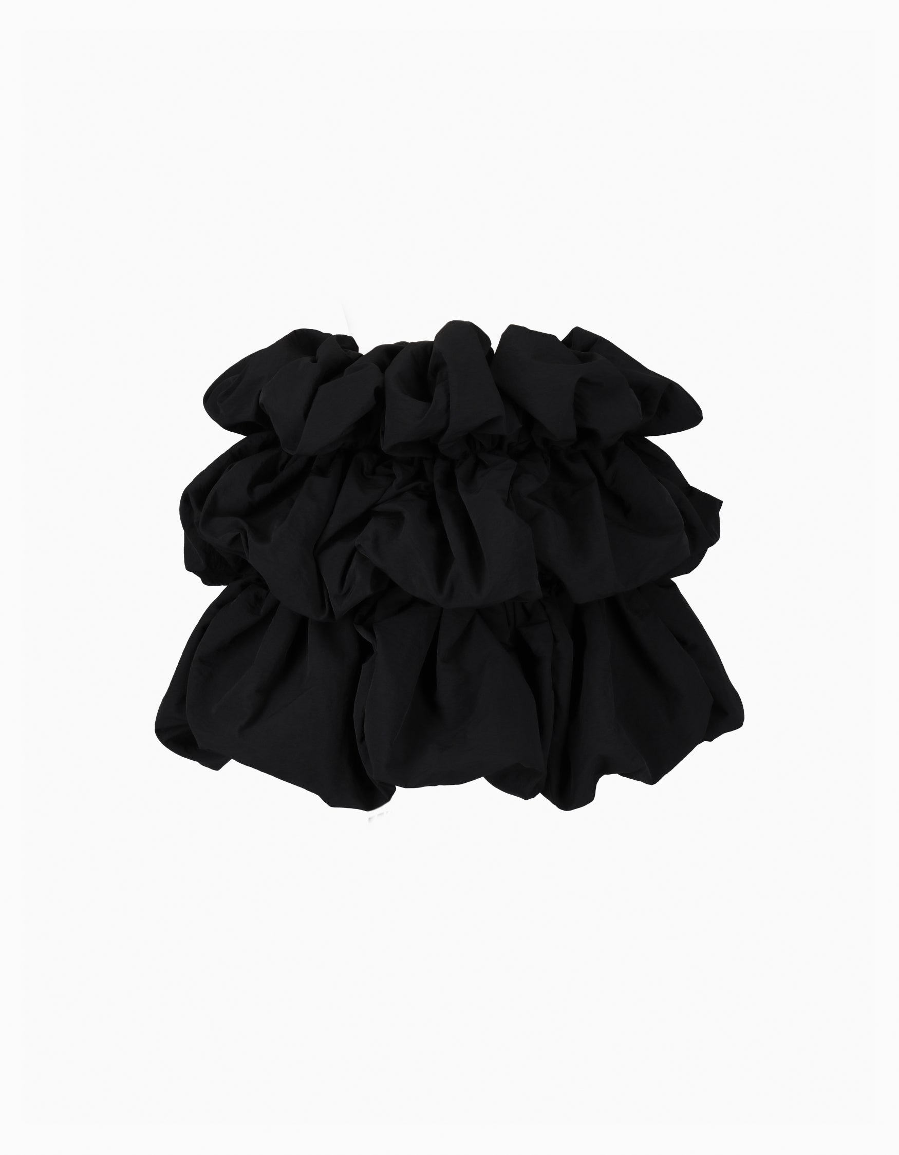 BIBIY. MADE | SERENA BALLOON SKIRT BLACK｜Bibiy.