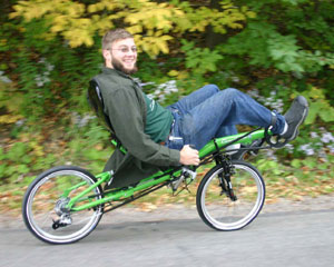 HP Velotechnik Grasshopper Recumbent Bike - Bicycle Man
