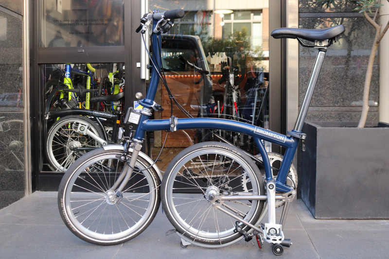ブロンプトン Brompton S2L-X テンペストブルー 買取入荷！