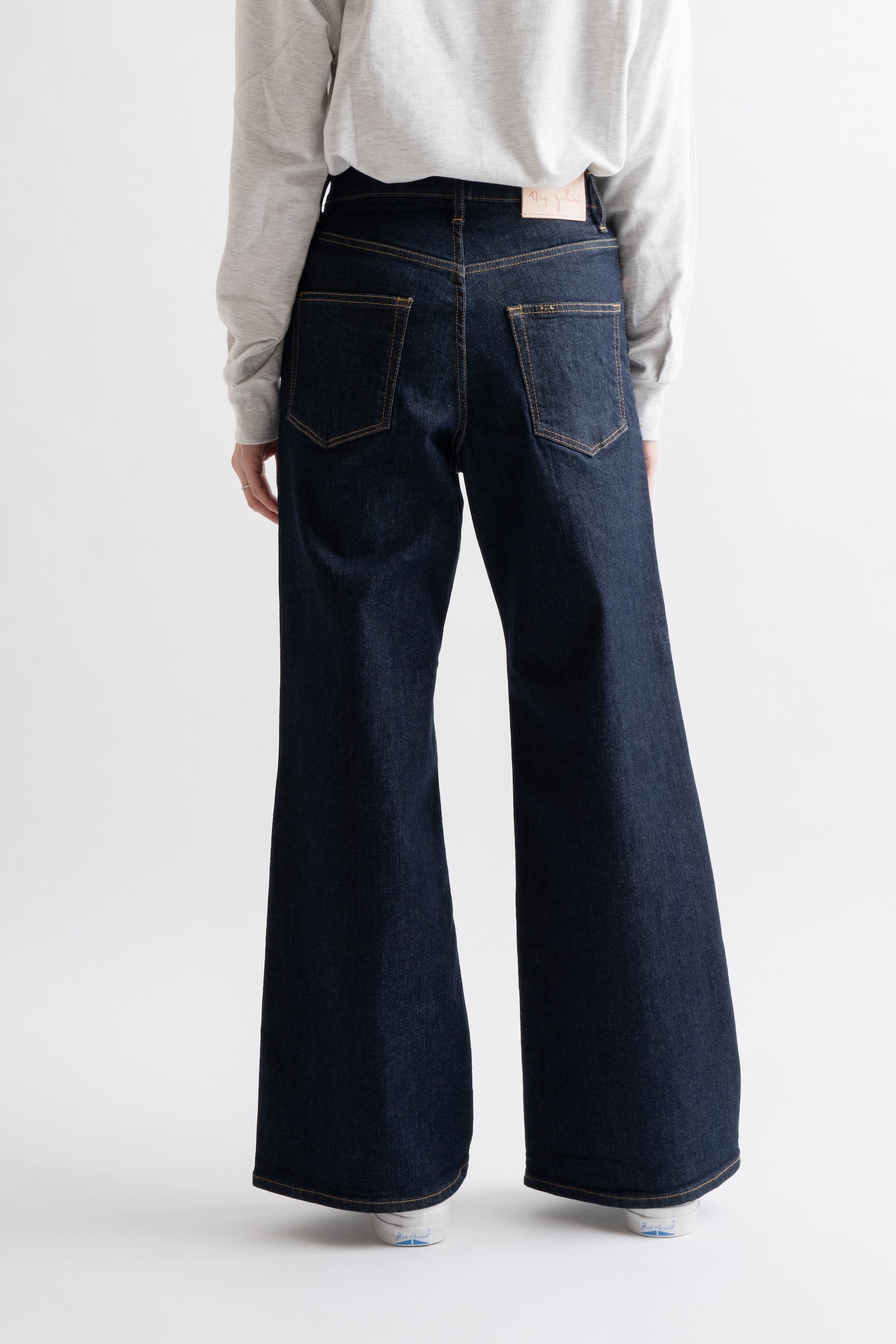 MML203N (001) BIG JOHN ワイドフレアカットジーンズ – BIG JOHN【公式