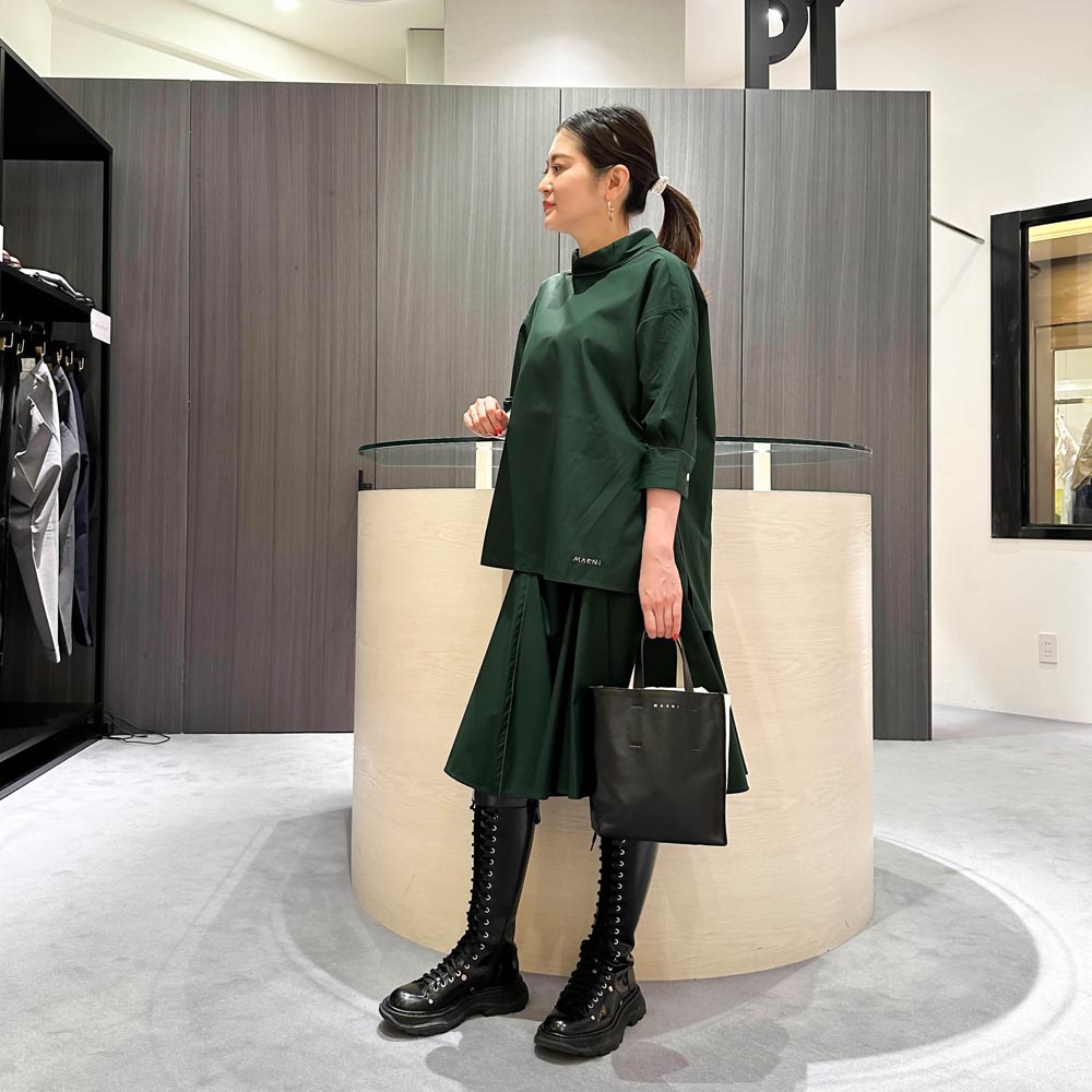 WINTER SALE】MARNI(マルニ)GOMA0565X0/UTC223 コットンポプリン