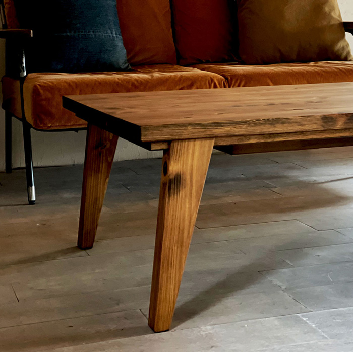 こたつ テーブル 幅120cm RADI 香川県産ヒノキ無垢材 長方形 おしゃれ