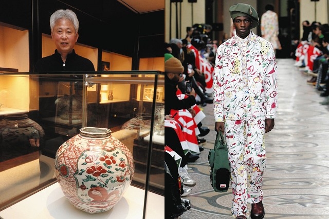 津の陶芸家・藤村さん絵付け図案、仏服飾ブランドに採用：ニュース：中