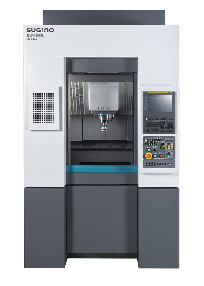 スギノマシン、アルミ材切削効率3倍 省スペース立型MC｜トピック