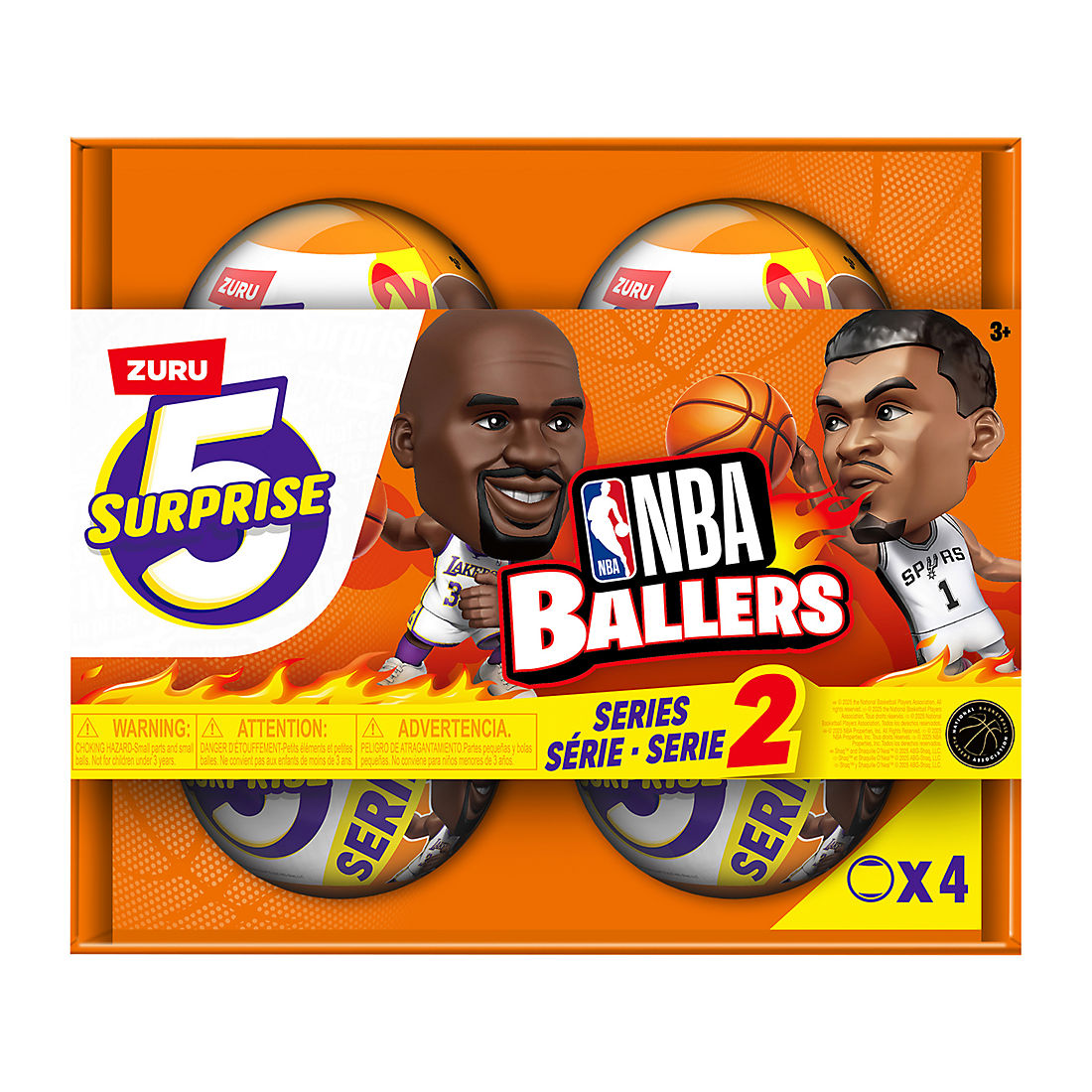 5 Surprise NBA Ballers Series 2, 4 pk. | BJ's Wholesale Club