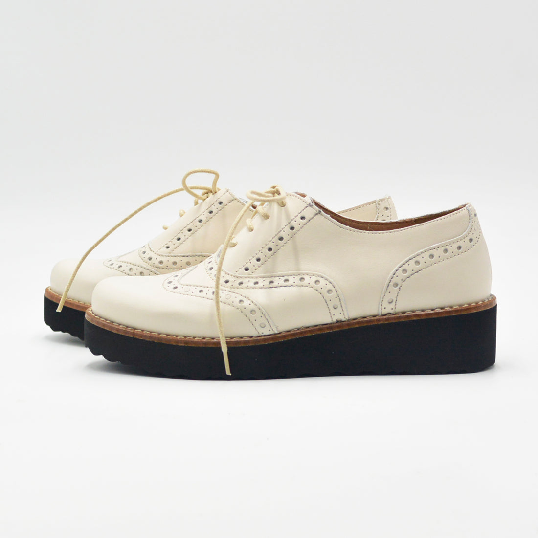 BONTRE/厚底レースアップシューズ/96960