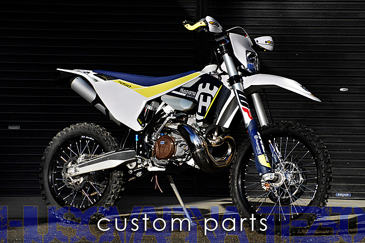 BONSAIMOTO】Husqvarnaダートバイク用カスタムパーツ