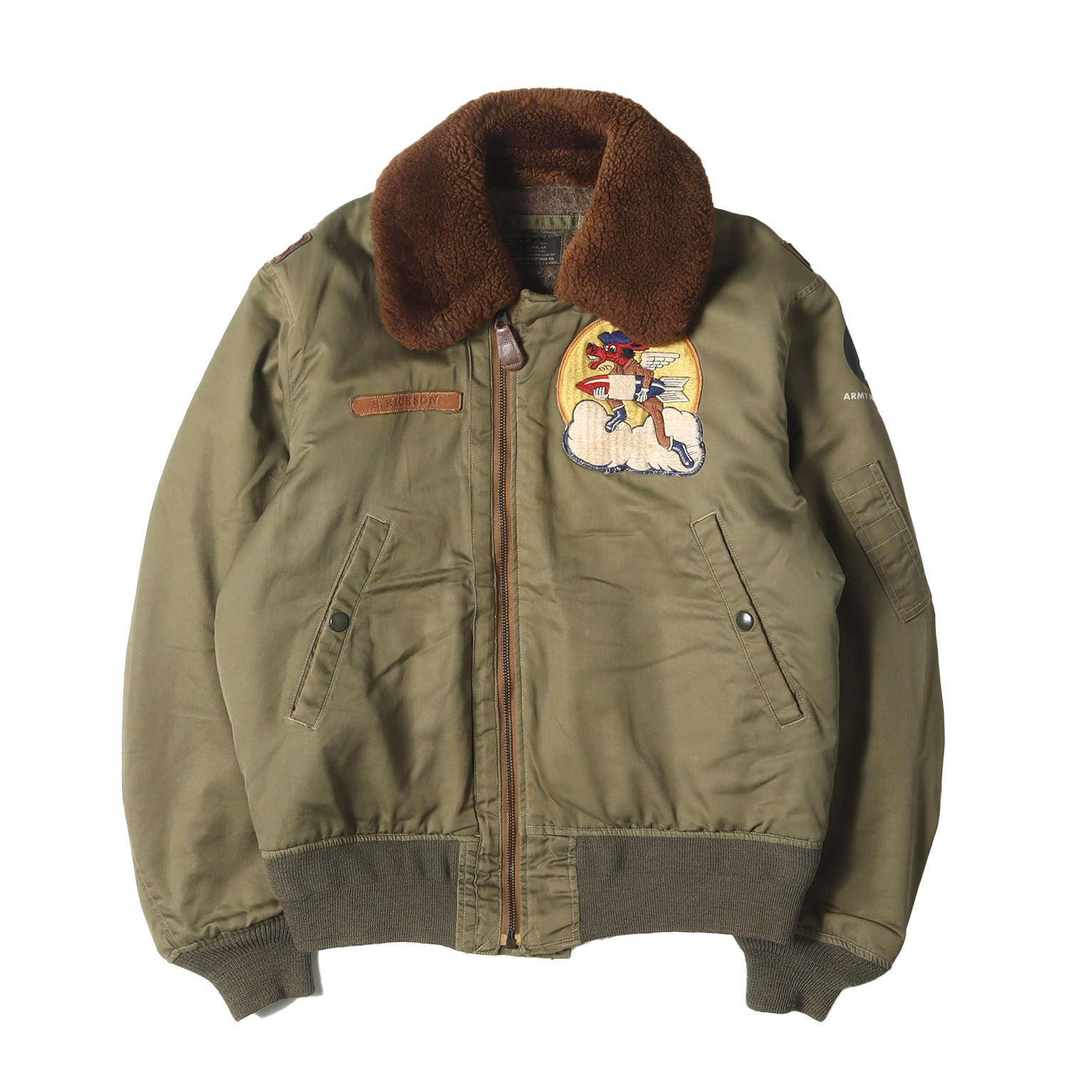 BuzzRickson's (バズリクソンズ) 90s 純正カスタム B-15 フライト