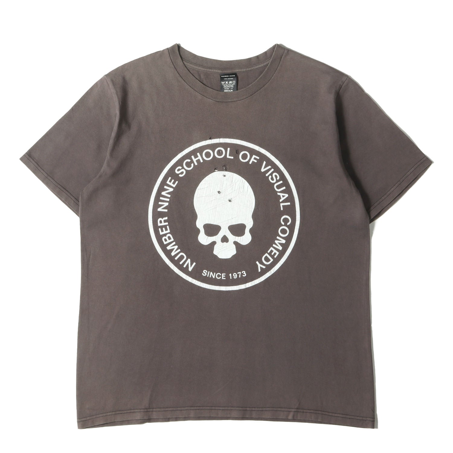 復刻モデル 穴あき加工 ドクロ Tシャツ - ブランド古着の通販・買取