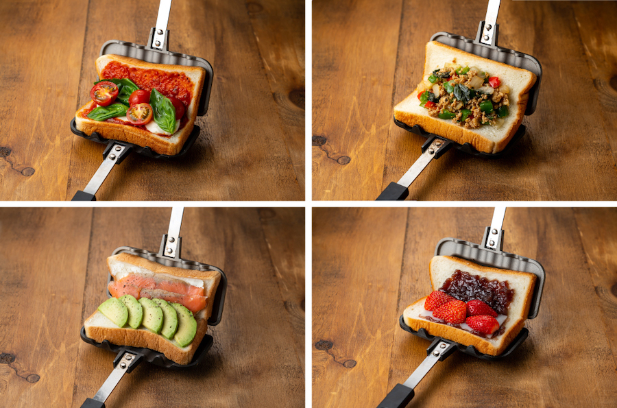 4w1h(R)ホットサンドソロ」を徹底活用！朝食からおつまみ、キャンプ飯