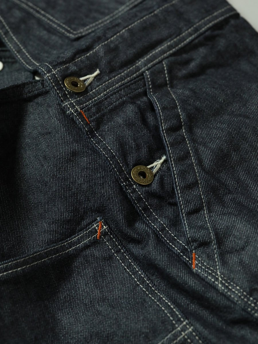 B-1969-XX-O 【岡山産 セルビッチデニム】オーバーオール ワン