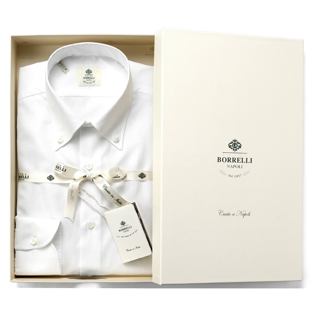 コットンロイヤルオックスボタンダウンシャツ／GABLE（PS30060