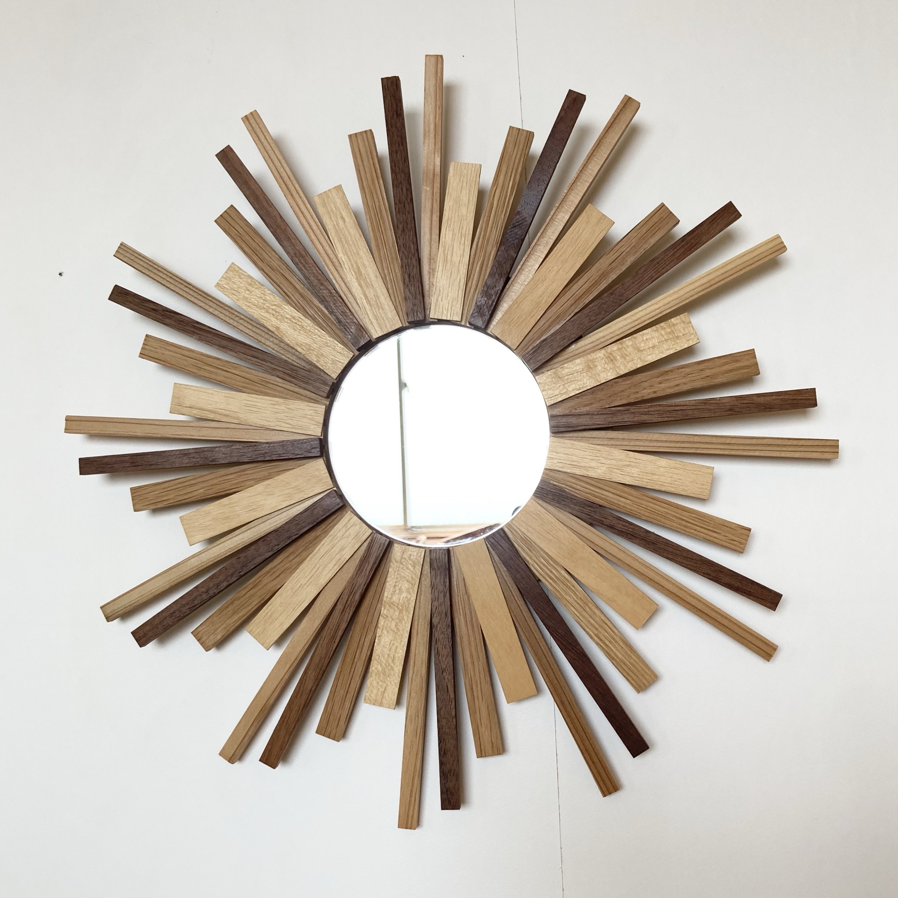 サンバーストミラー/ウォールデコレーション/海外おしゃれインテリア