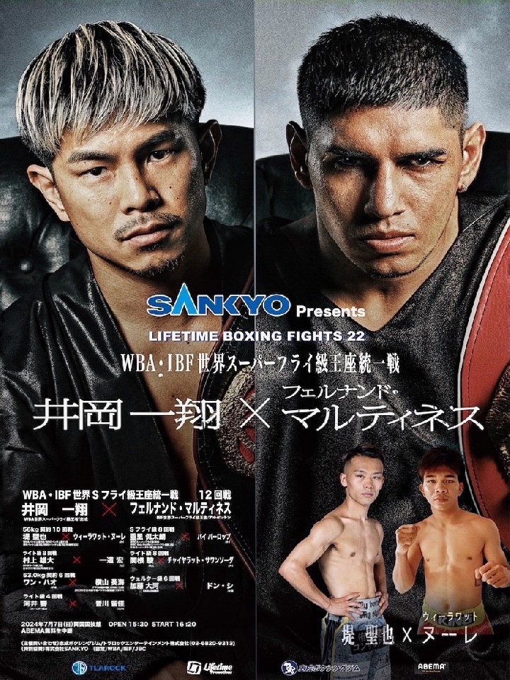 井岡 一翔 vs フェルナンド マルティネス | WBA・IBF世界Sフライ級王座