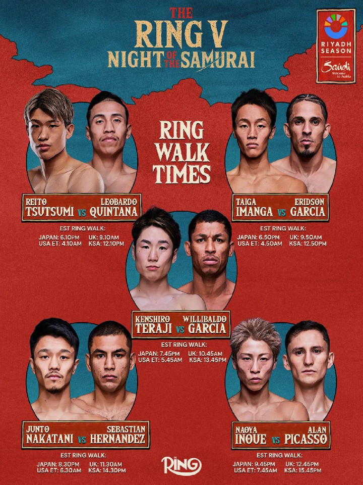 井上 尚弥 vs アラン ピカソ | 世界Sバンタム級4団体タイトルマッチ12