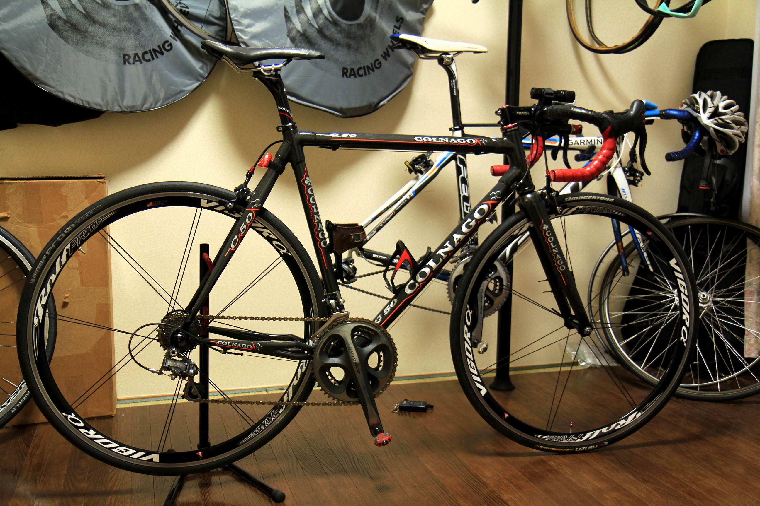 ホイール】ROLFPRIMAロルフプリマ Vigor αクリンチャーホイール使って