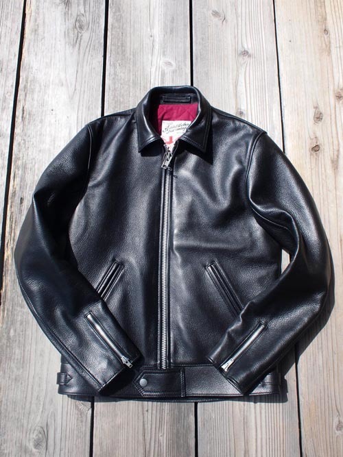 AD-01 DEERSKIN CENTER-ZIP JACKET | ROOSTER