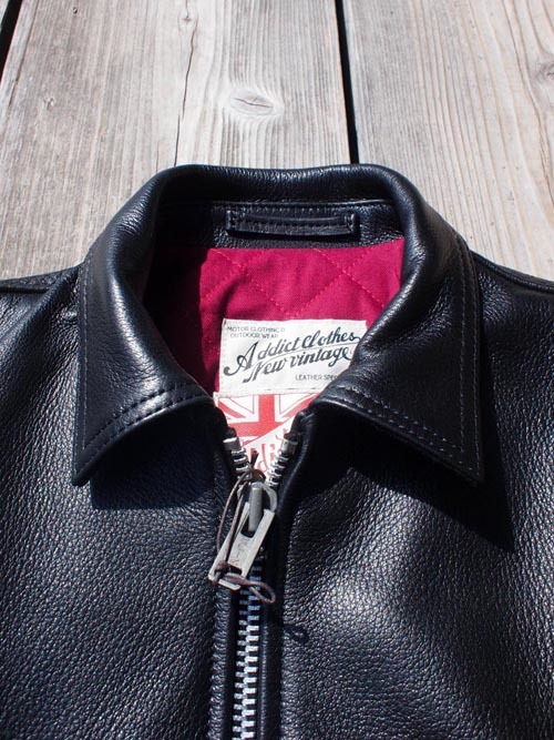 AD-01 DEERSKIN CENTER-ZIP JACKET | ROOSTER