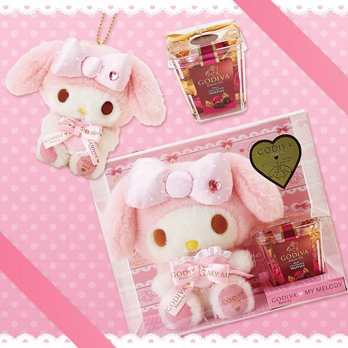 GODIVA＆マイメロディ」コラボバレンタインチョコレートネット販売