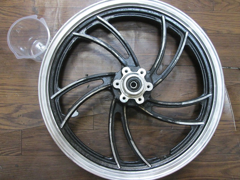 ホイールオーバーホール RZ250レストアその46 | 素敵なバイクを紹介